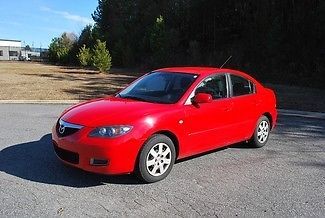 2007 mazda 3i sport red/blk 5 spd a/c 140k hiway miles great shape no reserve