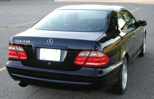 1999 MERCEDES BENZ CLK 430 COUPE 22K MILES SPORT PKG, image 2