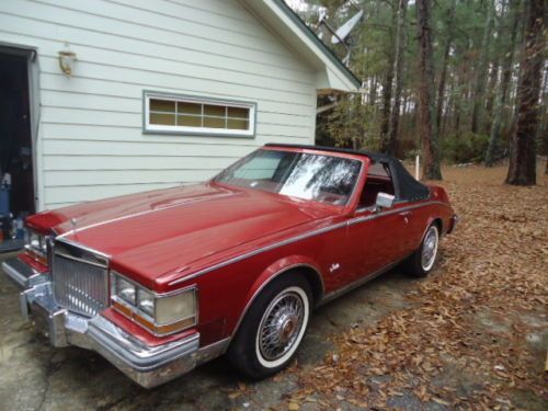 1981 custom convertible-2 seater cadillac seville