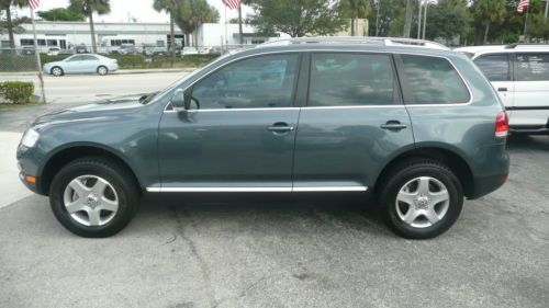 2007 volkswagen touareg 4 wheel drive clean car fax florida driven vehicle