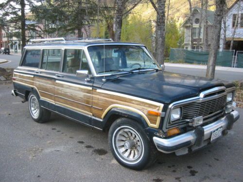 1984 jeep grand wagoneer base sport utility 4-door 5.9l