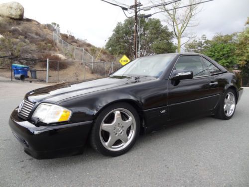 94 mercedes benz sl600 v12 r129 sl class 600 coupe roadster supercar