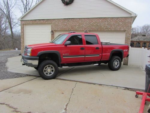 2003 Chevrolet Silverado 2500 HD LT Crew Cab 4wd Pickup 4-Door 8.1L, image 19