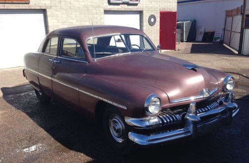 1951 mercury sport sedan 100% original survivor no rust!