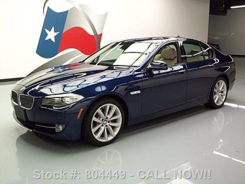 2011 bmw 535i turbo sport sunroof nav rear cam 19&#039;s 22k texas direct auto