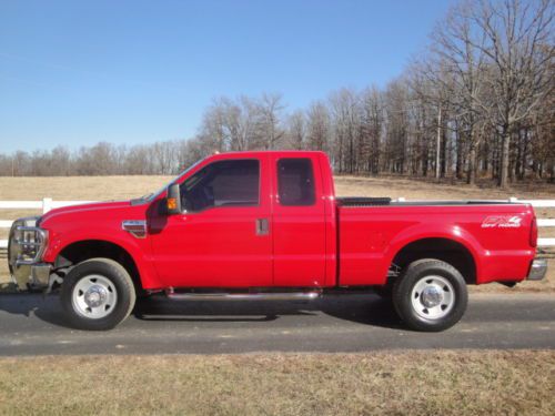 Superduty f250 4x4 supercab fx4 6.4l powerstroke diesel 6 speed manual 1-owner