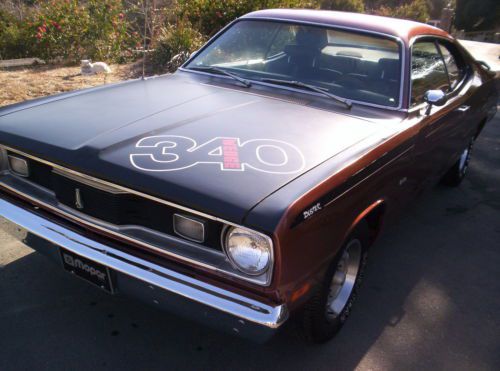 1970 plymouth duster 340 &#039;fresh&#039; motor real clean driver mopar 440 hemi