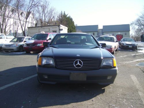 VERY CLEAN 1991 MERCEDES 500SL HARD TOP CONVERTABLE EXCELLENT SHAPE, image 5