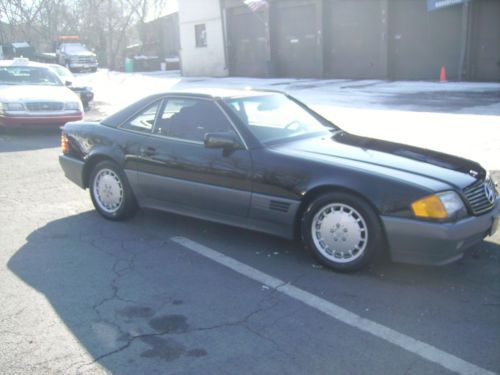 VERY CLEAN 1991 MERCEDES 500SL HARD TOP CONVERTABLE EXCELLENT SHAPE, image 8