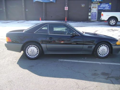 VERY CLEAN 1991 MERCEDES 500SL HARD TOP CONVERTABLE EXCELLENT SHAPE, image 9