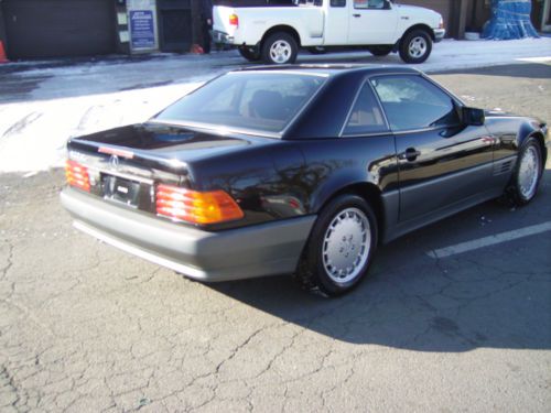 VERY CLEAN 1991 MERCEDES 500SL HARD TOP CONVERTABLE EXCELLENT SHAPE, image 10