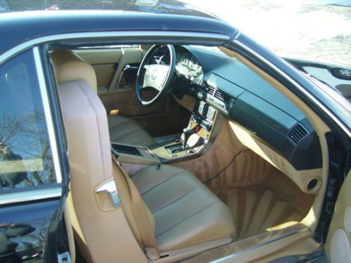 VERY CLEAN 1991 MERCEDES 500SL HARD TOP CONVERTABLE EXCELLENT SHAPE, image 15