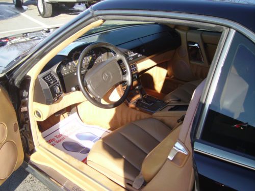 VERY CLEAN 1991 MERCEDES 500SL HARD TOP CONVERTABLE EXCELLENT SHAPE, image 17