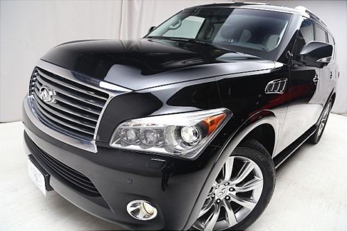 We finance! 2012 infiniti qx 56 4wd power sunroof navigation bose