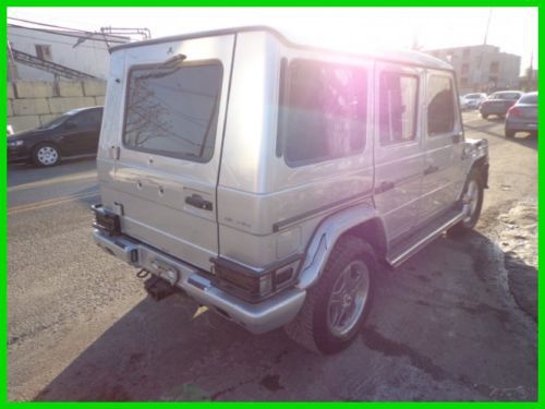 2008 g55 amg 5.4l v8 automatic 4matic suv premium navi rebuildable rebuilder