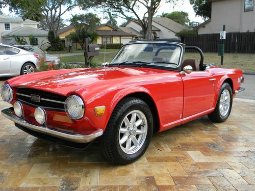 1974 triumph tr6 ** restored **