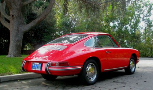 1967 porsche 912 coupe; california blue plate; coa; bevy of desirable options!!