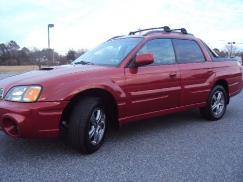 One owner pa inspected 2005 subaru baja turbo crew cab awd pickup 4-door 2.5l