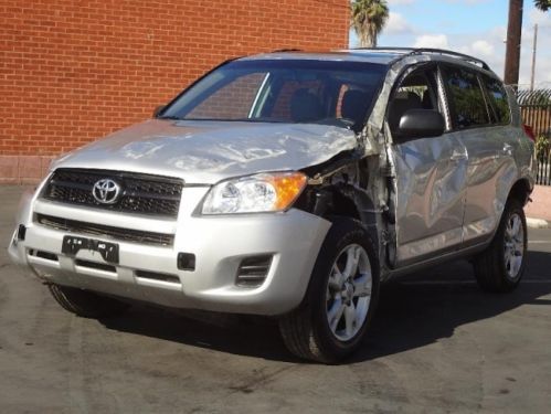 2012 toyota rav4 4wd damaged salvage rebuilder runs!! low miles must see l@@k!!