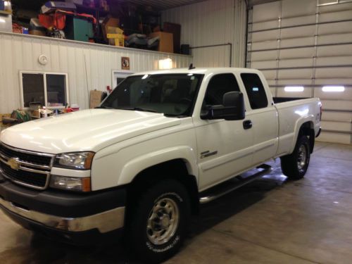 2007 chevrolet silverado 2500 hd classic lt ext cab pickup 4-door 6.6l duramax