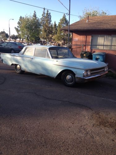 1961 ford fairlane&#034;clubsedan&#034;2-door coupe~fac.v8 352ci~3spd trans~allorig~runs~