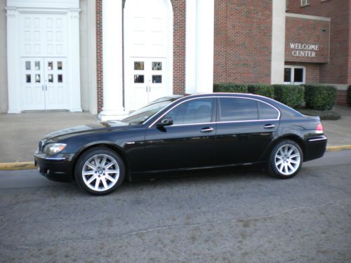 2006 bmw 750li clean, tan leather, new tires, rear screen, $90,000 car!