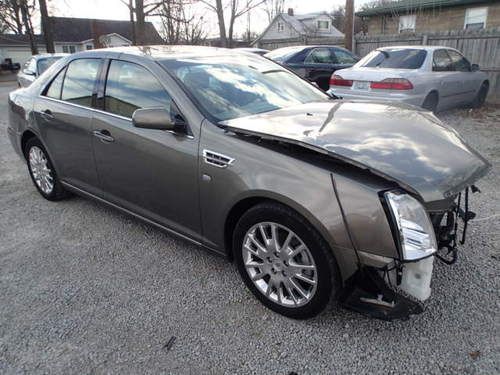 2010 cadillac sts 4, awd, cadillac sts, sts, sedan, salvage, wrecked, damaged