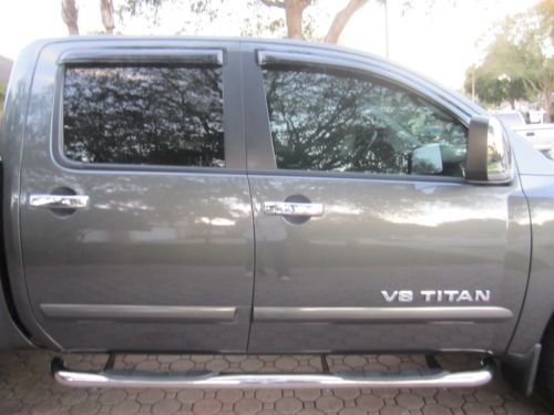 2005 NISSAN TITAN CREW CAB 4 DOOR 4X4 LEATHER POWER SEAT ALLOYS LOW MILES MINT!!, image 7
