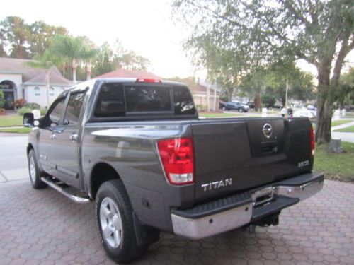 2005 NISSAN TITAN CREW CAB 4 DOOR 4X4 LEATHER POWER SEAT ALLOYS LOW MILES MINT!!, image 13