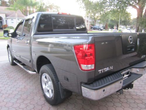 2005 NISSAN TITAN CREW CAB 4 DOOR 4X4 LEATHER POWER SEAT ALLOYS LOW MILES MINT!!, image 14