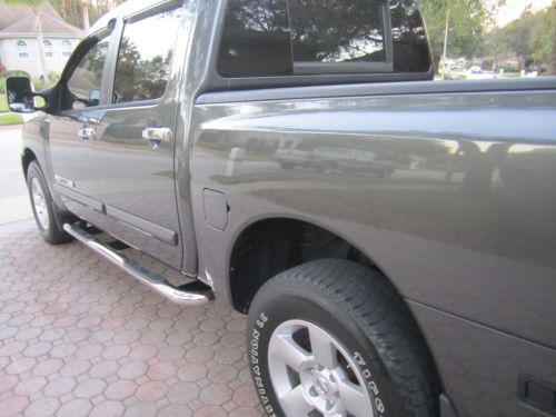 2005 NISSAN TITAN CREW CAB 4 DOOR 4X4 LEATHER POWER SEAT ALLOYS LOW MILES MINT!!, image 15