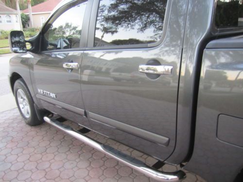 2005 NISSAN TITAN CREW CAB 4 DOOR 4X4 LEATHER POWER SEAT ALLOYS LOW MILES MINT!!, image 16
