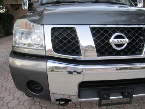 2005 NISSAN TITAN CREW CAB 4 DOOR 4X4 LEATHER POWER SEAT ALLOYS LOW MILES MINT!!, image 22