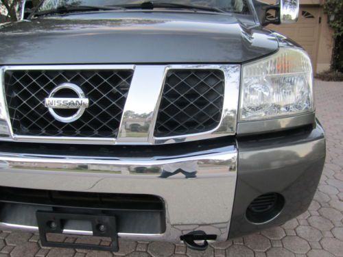 2005 NISSAN TITAN CREW CAB 4 DOOR 4X4 LEATHER POWER SEAT ALLOYS LOW MILES MINT!!, image 23
