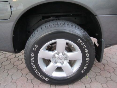2005 NISSAN TITAN CREW CAB 4 DOOR 4X4 LEATHER POWER SEAT ALLOYS LOW MILES MINT!!, image 31