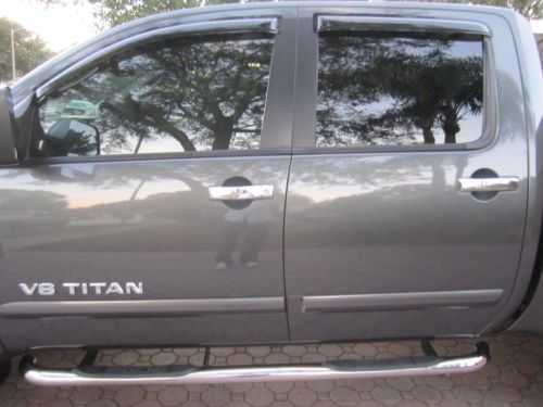 2005 NISSAN TITAN CREW CAB 4 DOOR 4X4 LEATHER POWER SEAT ALLOYS LOW MILES MINT!!, image 35