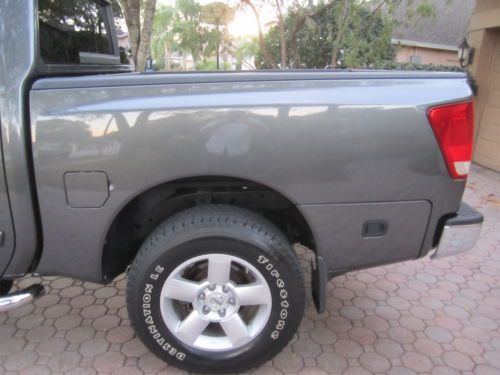 2005 NISSAN TITAN CREW CAB 4 DOOR 4X4 LEATHER POWER SEAT ALLOYS LOW MILES MINT!!, image 36