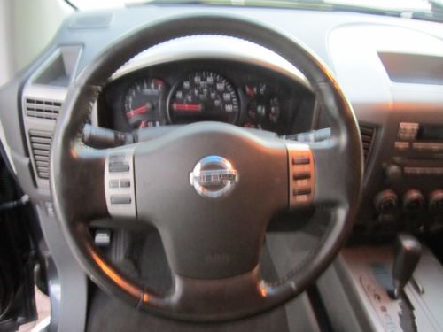 2005 NISSAN TITAN CREW CAB 4 DOOR 4X4 LEATHER POWER SEAT ALLOYS LOW MILES MINT!!, image 37