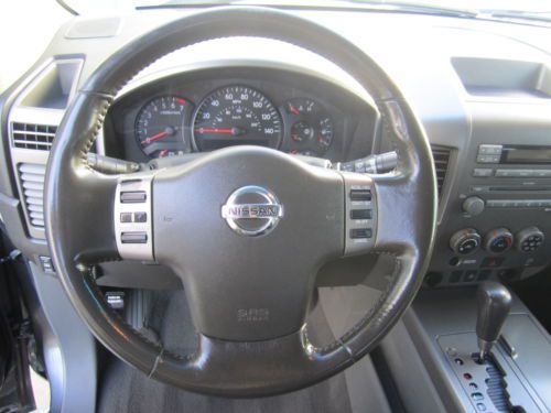 2005 NISSAN TITAN CREW CAB 4 DOOR 4X4 LEATHER POWER SEAT ALLOYS LOW MILES MINT!!, image 51