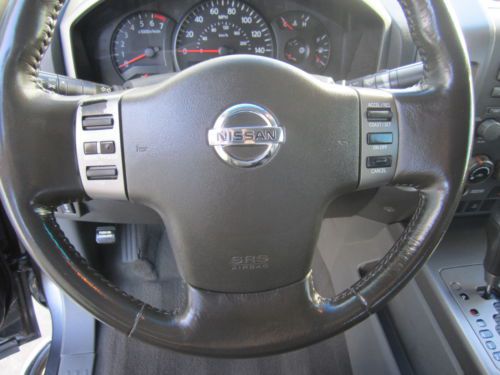 2005 NISSAN TITAN CREW CAB 4 DOOR 4X4 LEATHER POWER SEAT ALLOYS LOW MILES MINT!!, image 55