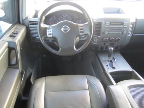 2005 NISSAN TITAN CREW CAB 4 DOOR 4X4 LEATHER POWER SEAT ALLOYS LOW MILES MINT!!, image 72