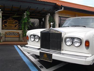 Rolls-royce corniche ii convertible,white