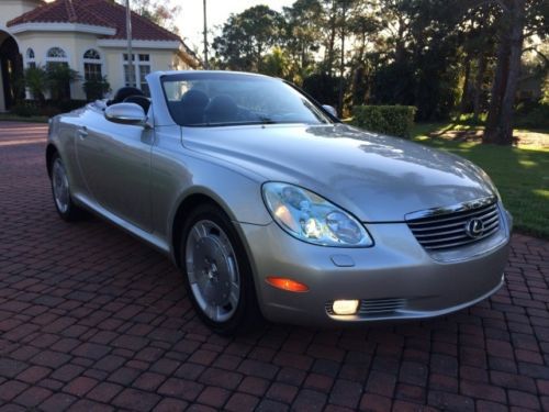 2003 lexus sc 430 convertible low miles, leather, nav, loaded