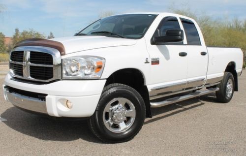 08 dodge ram 3500 crew lb 4x4 laramie  cummins diesel sunroof leather loaded az