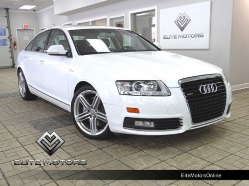 10 audi a6 premium plus quattro awd navi gps cd changer s line