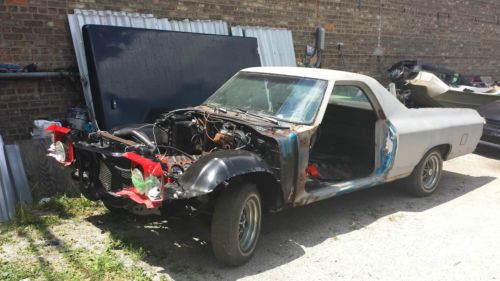 1972 chevy el camino classic muscle car ready to restore!!!!