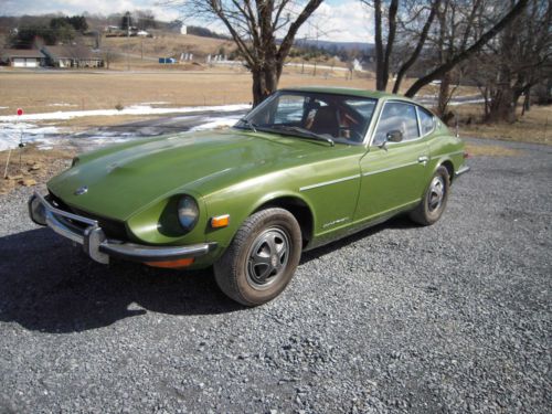 1973 datsun 240z matching numbers, 138xxx miles nissan zcar unmolested survivor