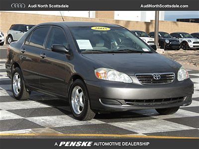 2005 toyota corolla power windows power door locks  gray manual shift