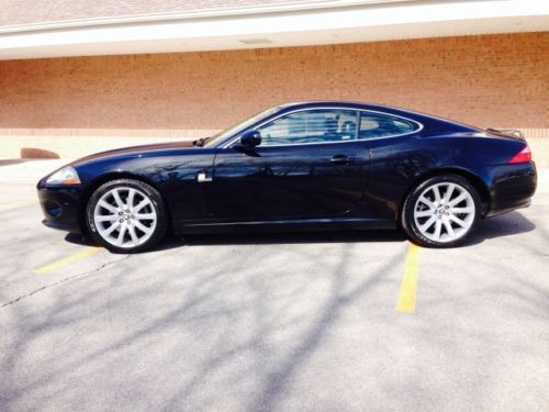 2009 jaguar xk automatic coupe ultimate black low miles