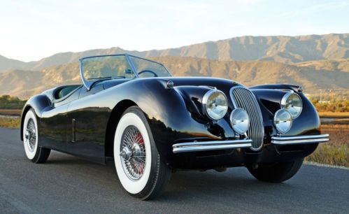 1954 jaguar xk120 se ots: gorgeous, mechanically strong, factory se roadster